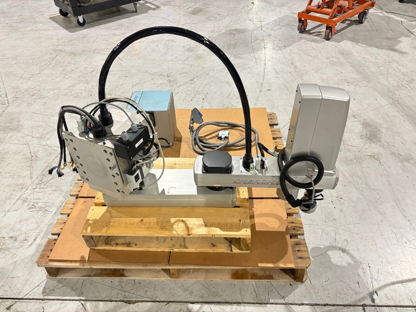 Yamaha YK800XG High Speed Scara Robot, RCX144 Controller, RGU-3 Regenrative Unit - Maverick Industrial Sales