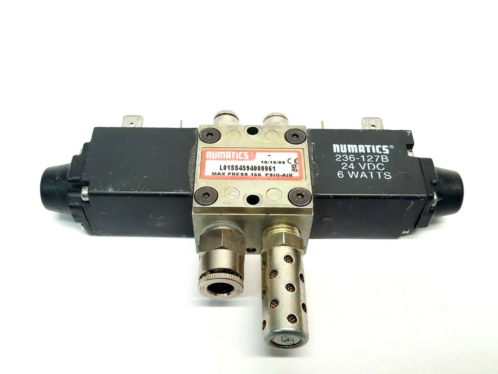 Numatics L01SS4594000061 Solenoid Valve 24VDC - Maverick Industrial Sales