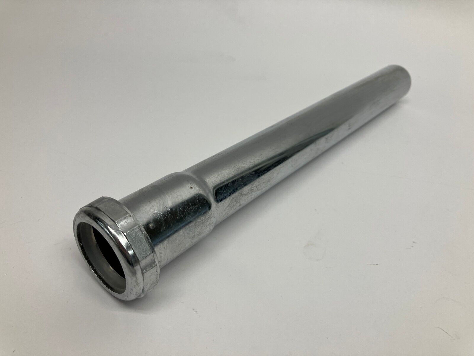 Slip Joint Drain Pipe Extension, Nut & Washer, 17 Gauge 1-1/4" x 12" - Maverick Industrial Sales