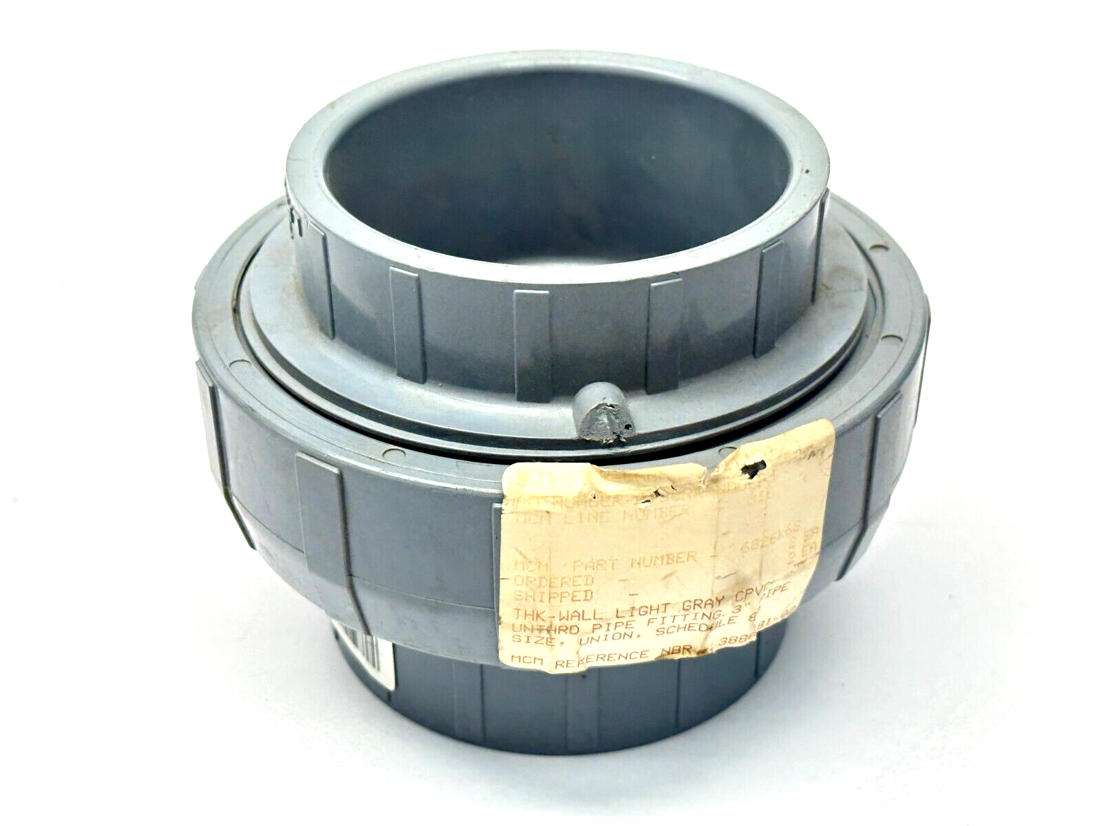 6826K68 Union Connector V235 O-Ring 3" Slip x Slip Sch 80 CPVC - New – Open box - Maverick Industrial Sales