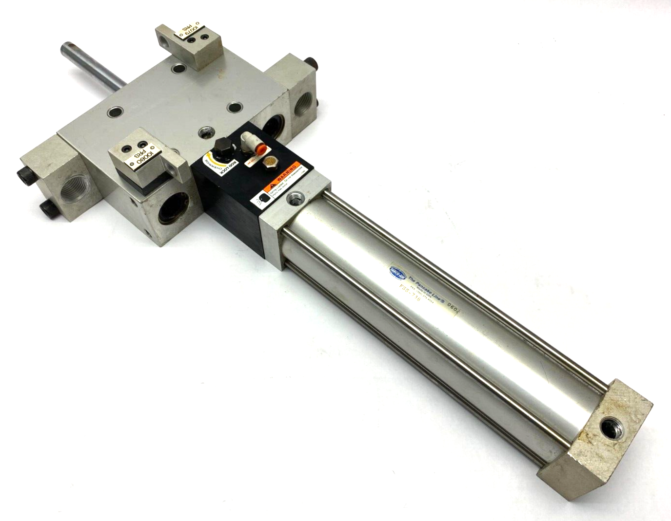 Nexen 966116 Spring Engaged Cylinder Mount Rod Lock w/ Fabco FSS-738 Cylinder - Maverick Industrial Sales