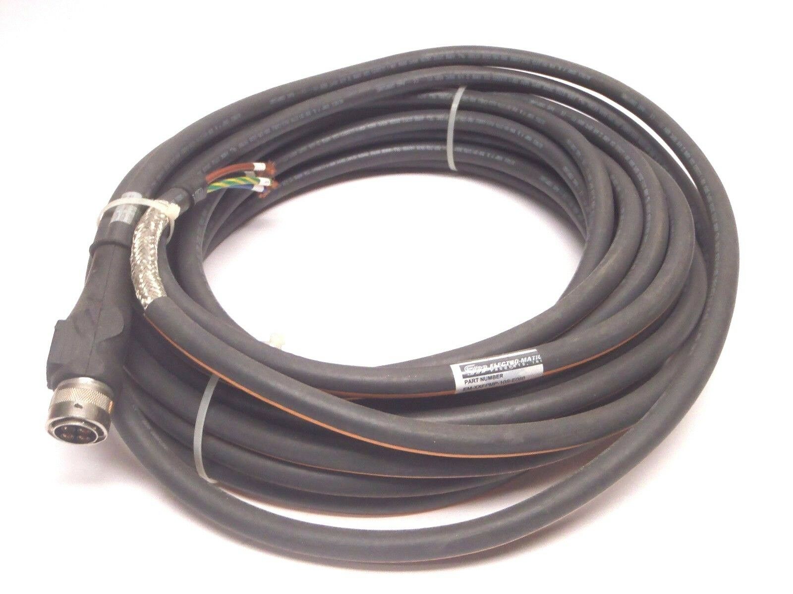 Electro-Matic EM-XXFPMP-10S-E060 Robot Power Cable - Maverick Industrial Sales