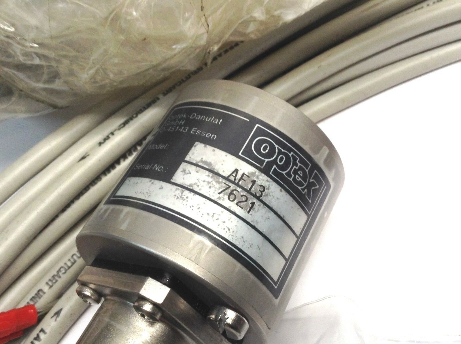Optek AF13 Stainless Housing & Cable Brew Tank Sensor - Maverick Industrial Sales