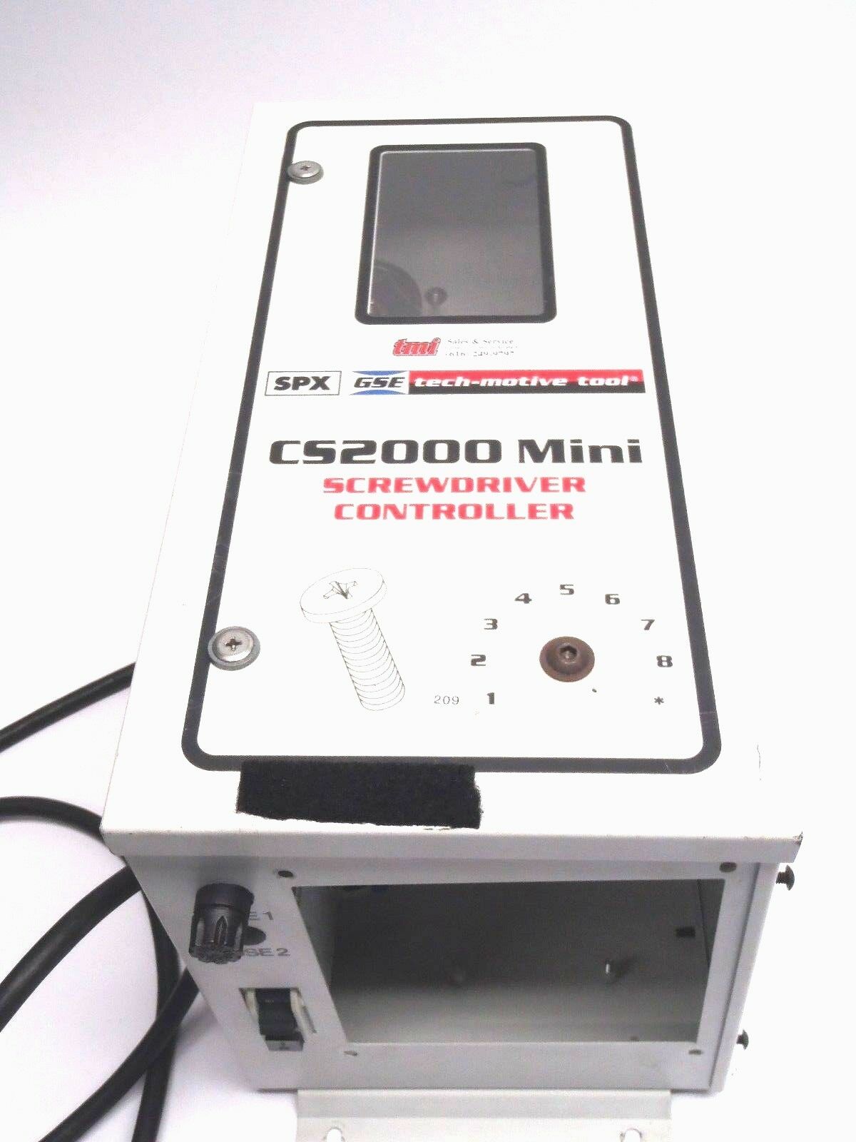 GSE Tech-Motive Tool CS2000 Mini Screwdriver Controller Case Only C2000AP1N1005 - Maverick Industrial Sales