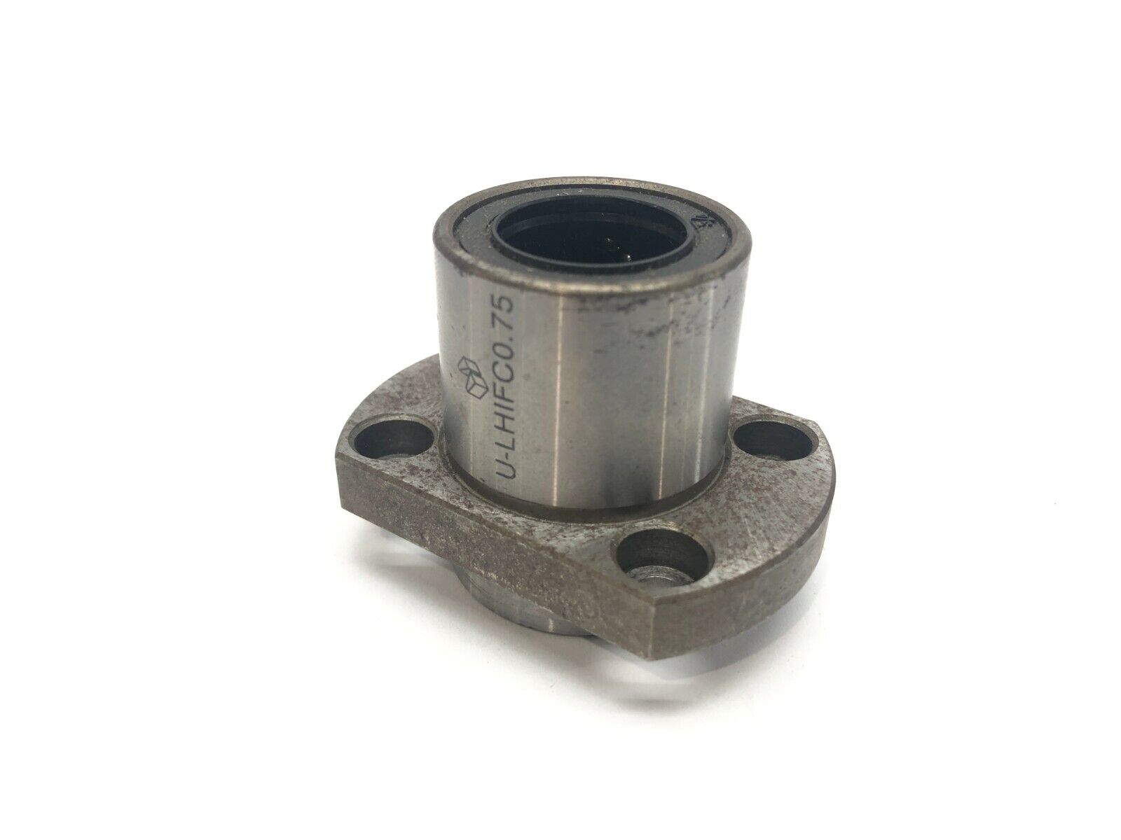 MiSUMi U-LHIFC0.75 Single Pilot Flanged Linear Bushing 3/4" Shaft 1-5/8" Length - Used - Maverick Industrial Sales