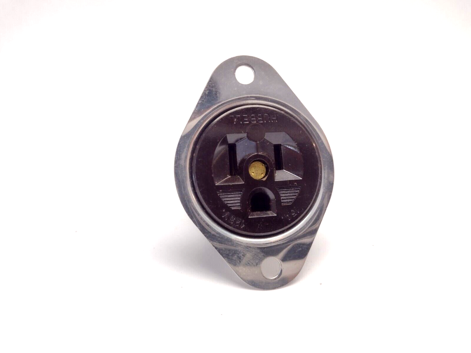 Hubbell HBL5256 Straight Blade Flanged Receptacle - New – Open box - Maverick Industrial Sales