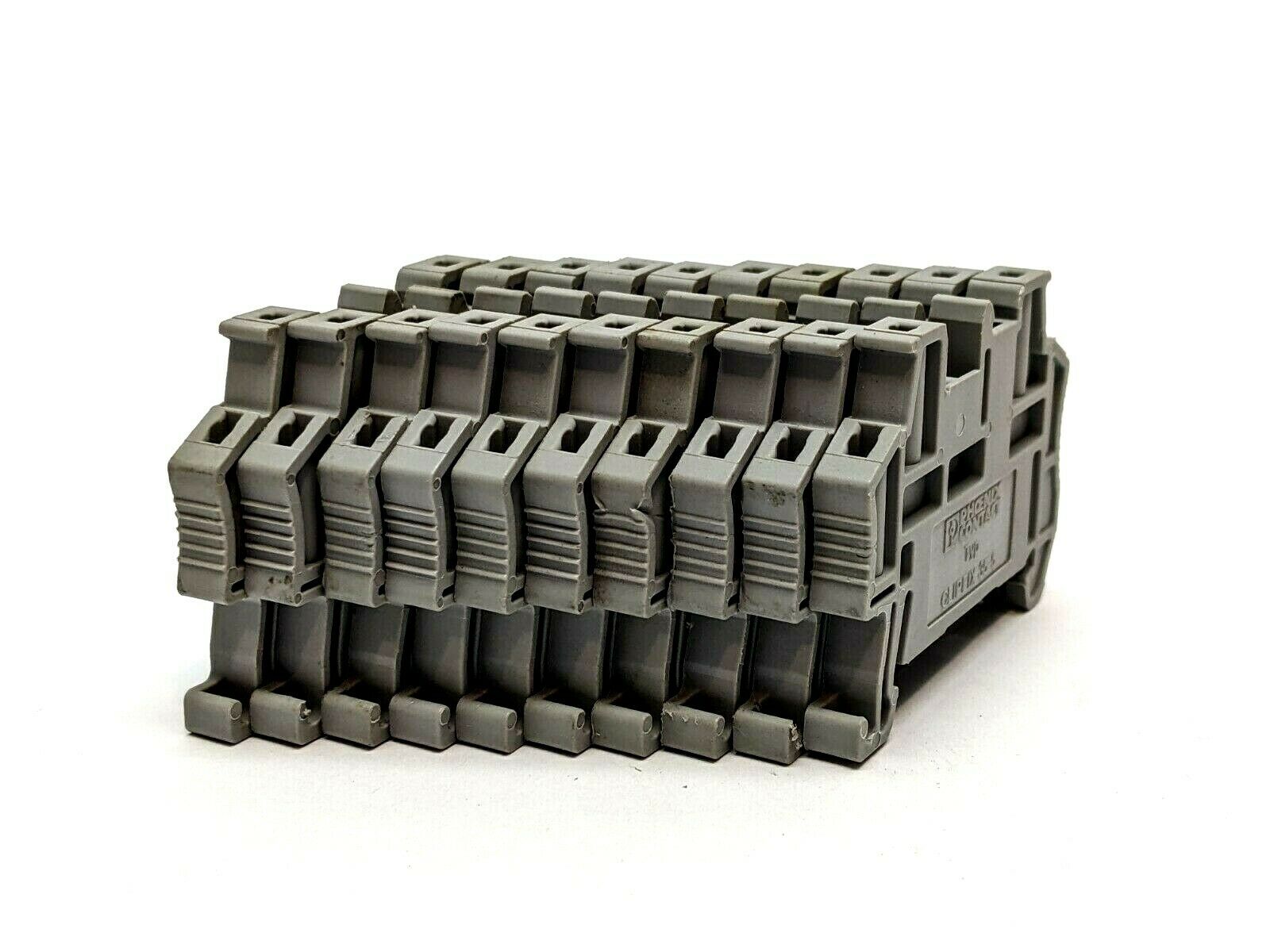 Phoenix Contact CLIPFIX 35-5 End Clamp 3022276 LOT OF 10 - Used - Maverick Industrial Sales