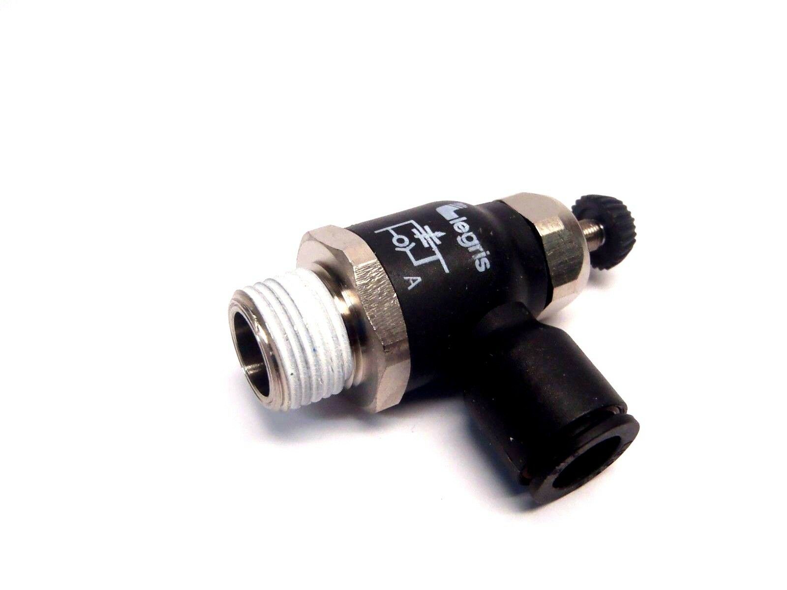Parker Legris FCC731-6-6 Compact Flow Control Meter Out 3/8 NPT - Maverick Industrial Sales
