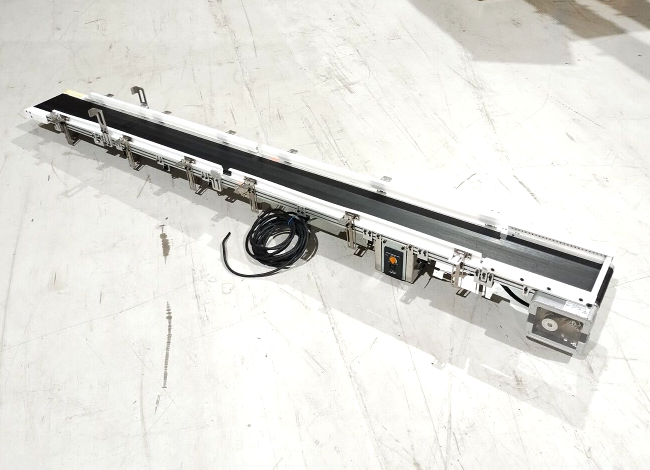 MiSUMi SVKB-150-2230-25-TA115-SCM-12.5-D-B-SCB-CW Belt Conveyor 2230mm x 150mm - Used - Maverick Industrial Sales