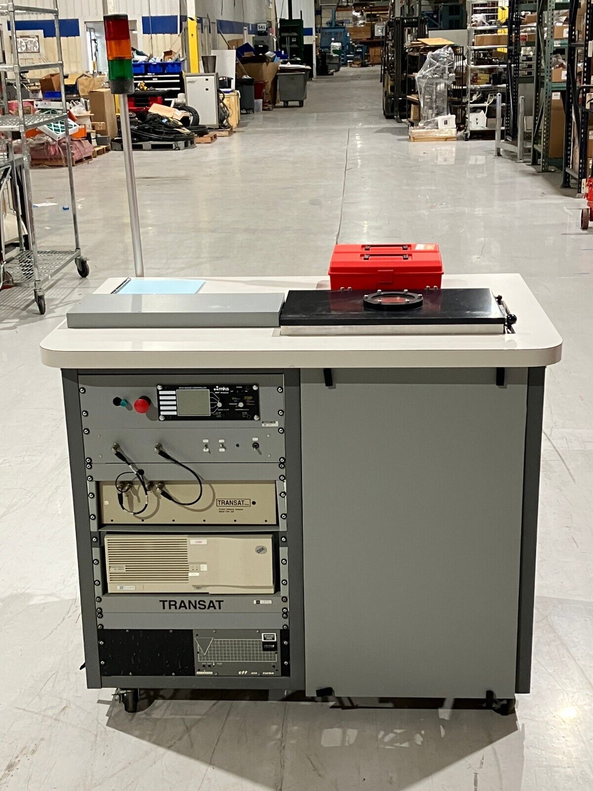 Crystal Plating Analyzer Qualifying Machine, Alcatel Ceramic, Transat CNA 300 - Maverick Industrial Sales