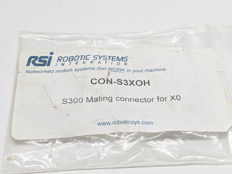 Robotic Systems CON-S3XOH S300 Mating Connector for X0 - Maverick Industrial Sales