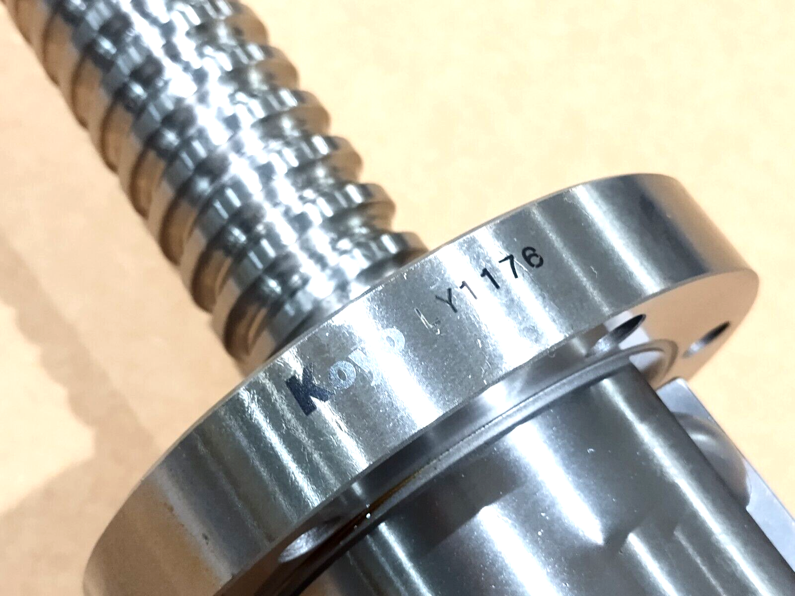 3610TFS5C5-900, SZ22491, LY1176 | Koyo 3610TFS5C5-900 Linear Ball Screw 36mm Dia. x 900mm L, Fuji X-Axis SZ22491 - New – Open box - Maverick Industrial Sales