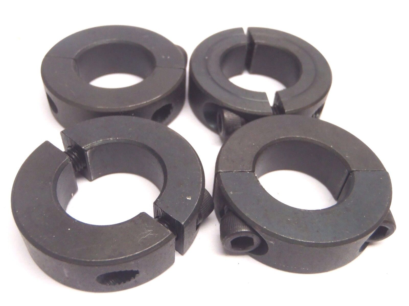 Stafford 8L014 Low Profile Steel 7/8" 2 PC Clamp Collar W/O 57072 LOT OF 4 - Maverick Industrial Sales
