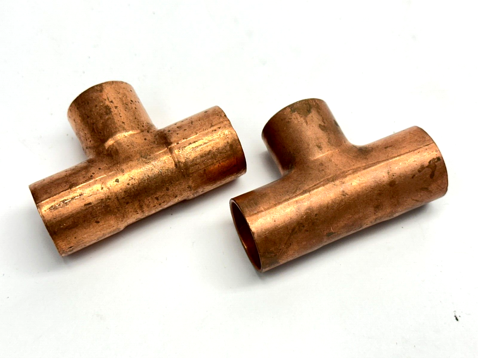 3/4" Tee C x C x C Copper LOT OF 2 - New – Open box - Maverick Industrial Sales
