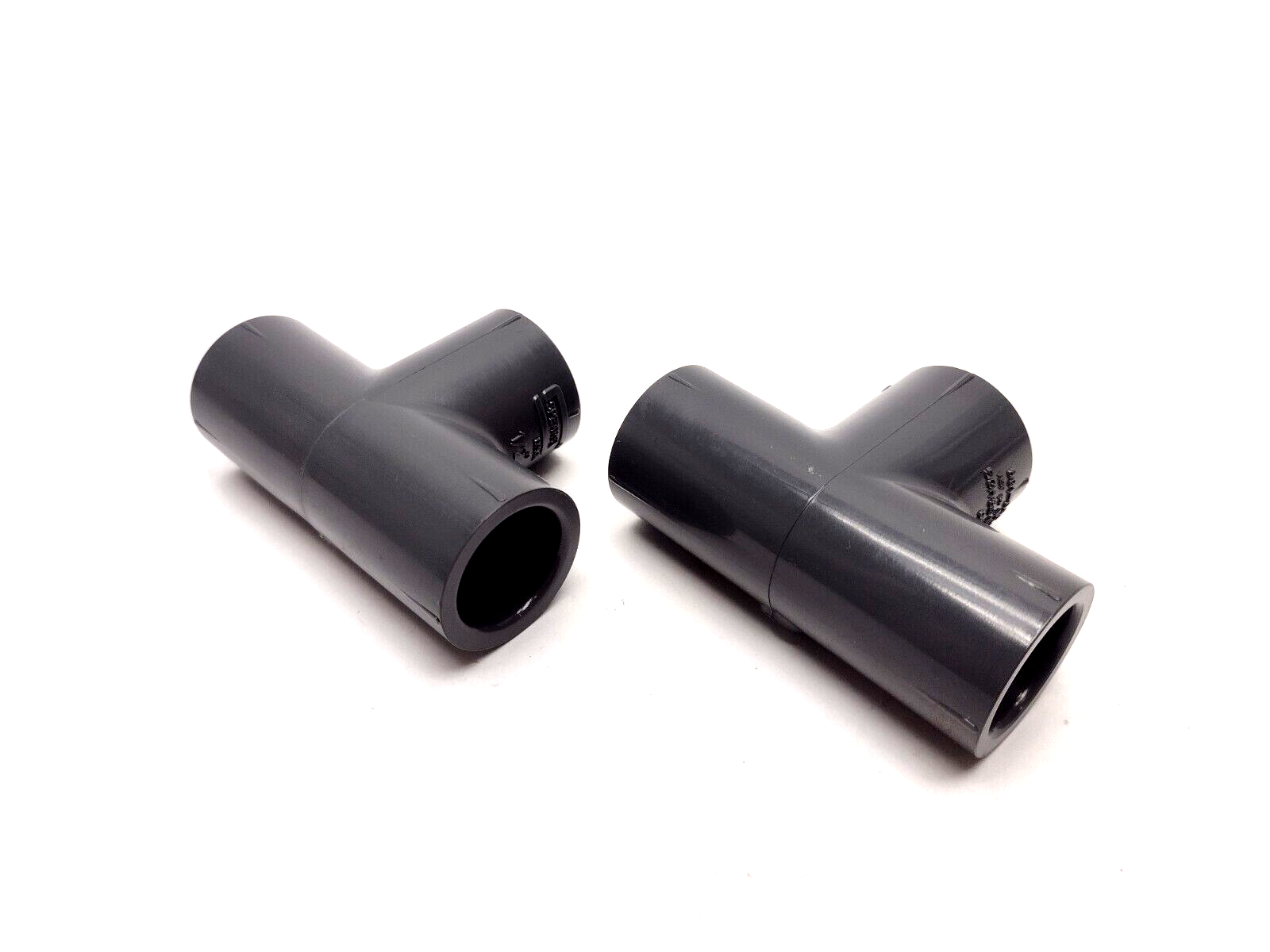 Spears 801-005 Schedule 80 PVC Tee 1/2" x 1/2" x 1/2" PVCI LOT OF 2 - New – Open box - Maverick Industrial Sales