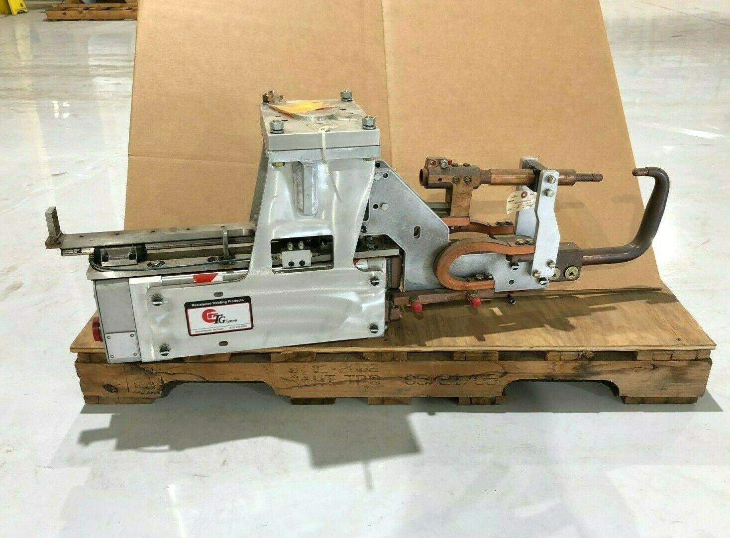 TG Systems GTS-2200.1 Robot Pinch Spot Welder w/ RoMan 136 KVA Transformer - Maverick Industrial Sales