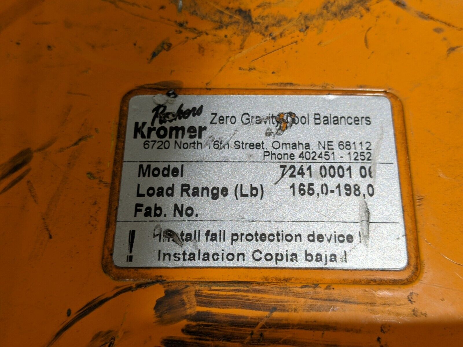 Packers Kromer 7241-4, 7241-6, 7241-3, 7241-5 Tool Balancer LOT OF 16 - For parts or not working - Maverick Industrial Sales