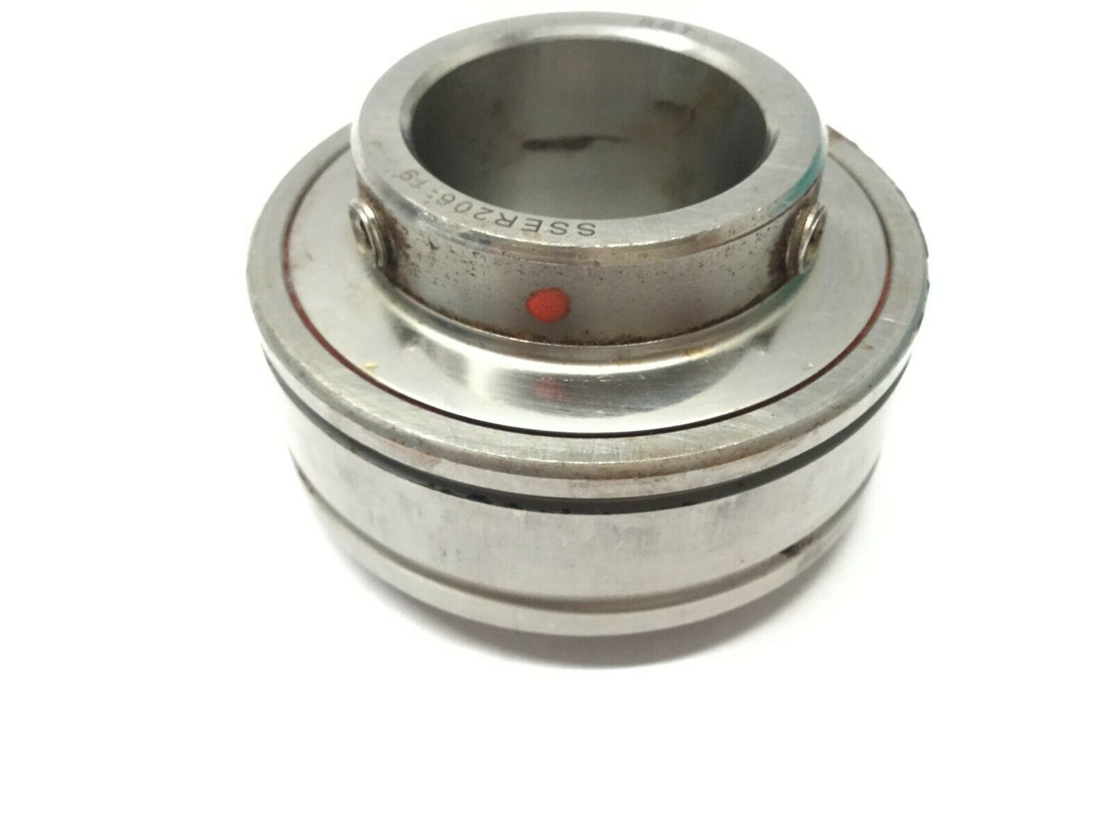 AMI Bearings SSER206-19 Stainless Steel Insert Bearing - Used - Maverick Industrial Sales