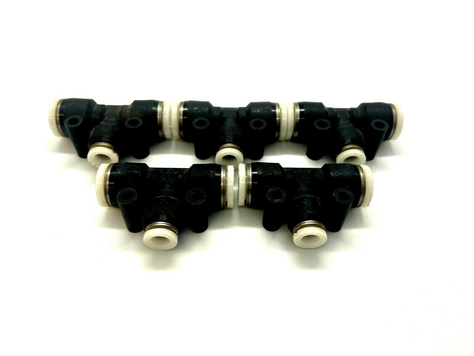 Pisco PEG 3/8-1/4 Union Tee Reducer 3/8" x 3/8" x 1/4" OD Tube LOT OF 5 - Maverick Industrial Sales