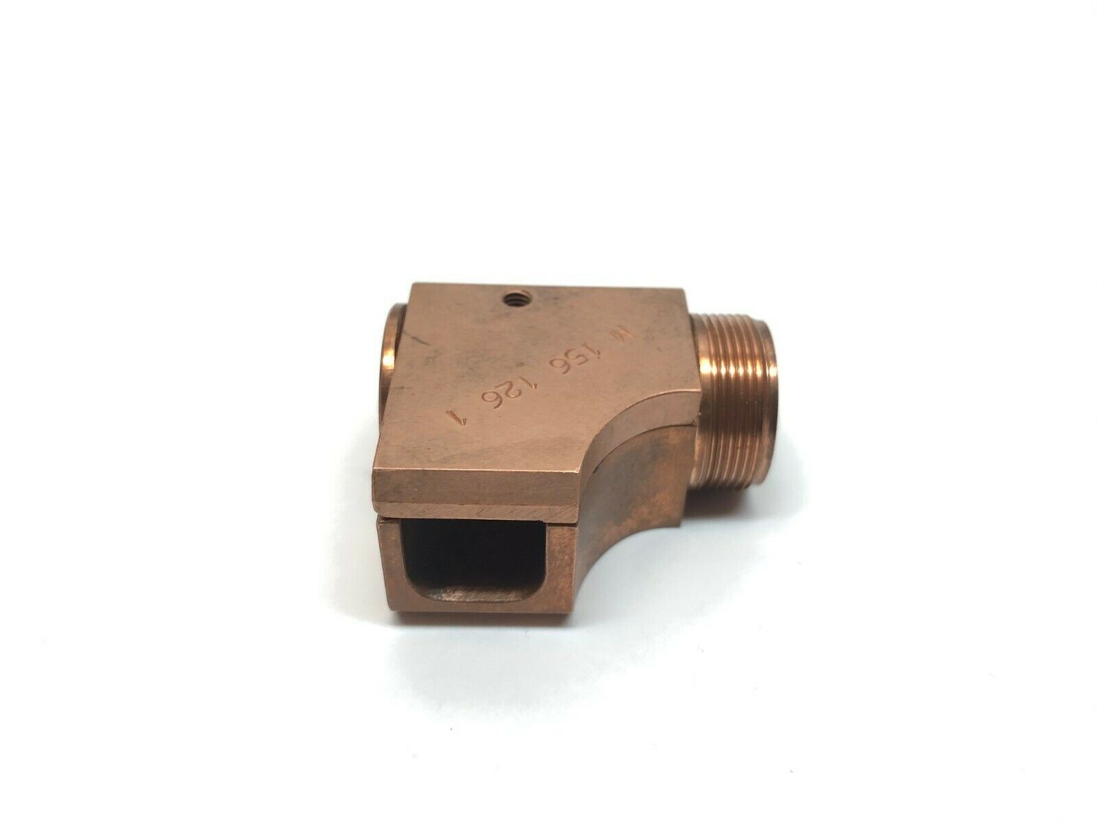 Tucker M 156 126 1 Brass Weld Gun Valve Fitting, M1561261 - Used - Maverick Industrial Sales