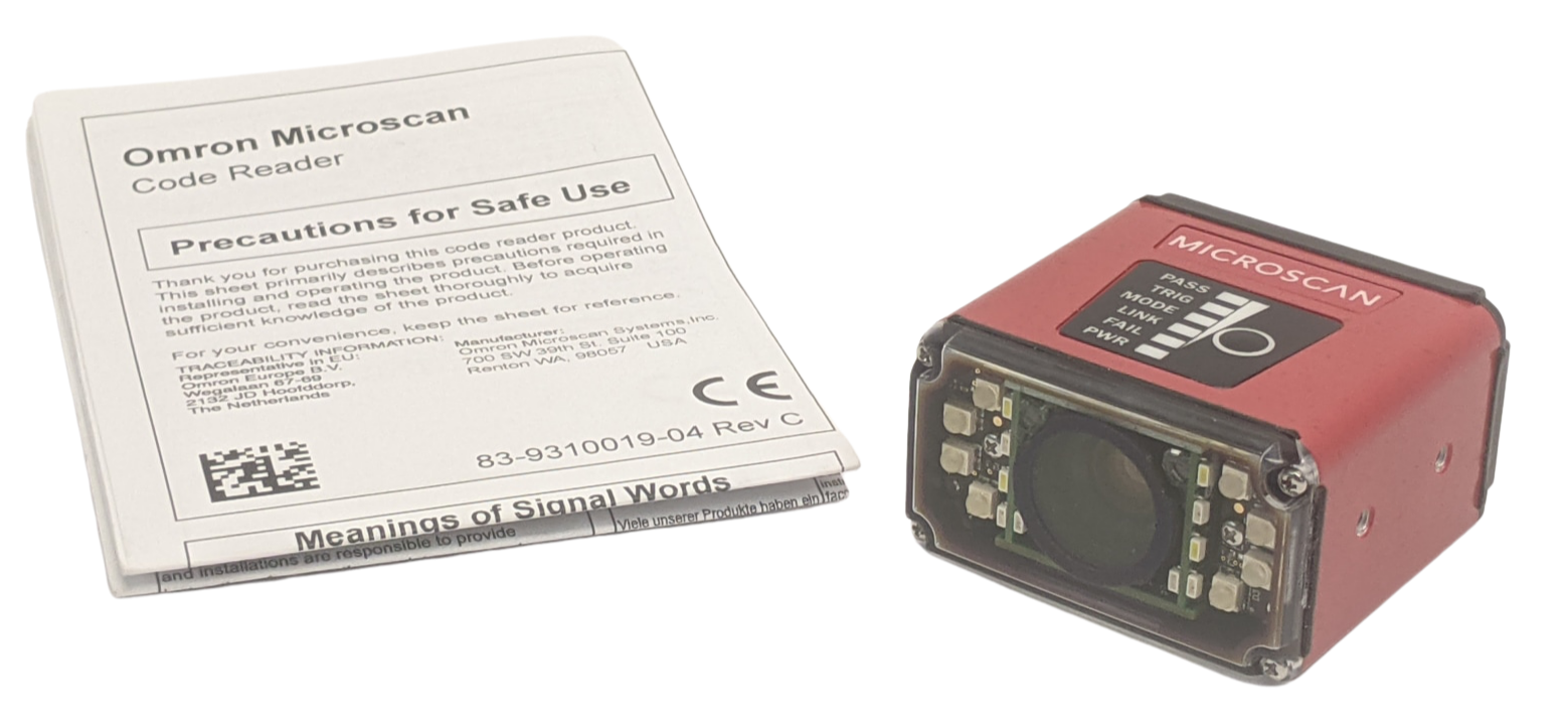 Omron 7411-2300-1005 Rev E Microscan MicroHAWK ID-40 Code Reader - New – Open box - Maverick Industrial Sales