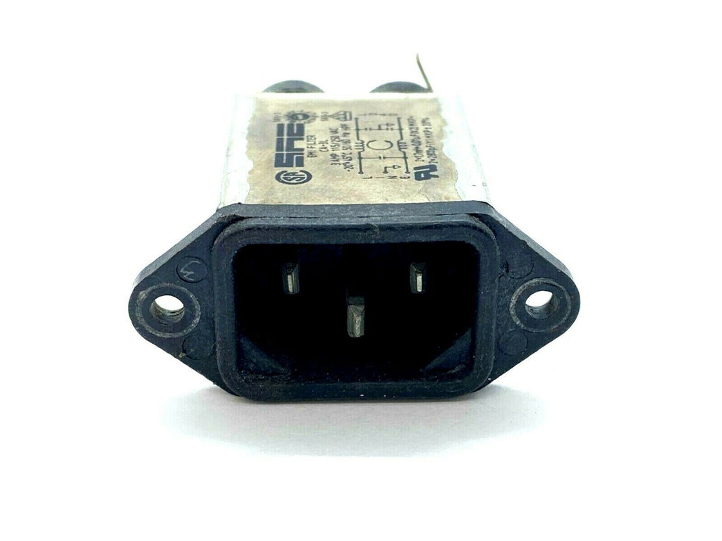 SRE CA-3L Power Inlet Connector 3A 115/250V EMI Filter