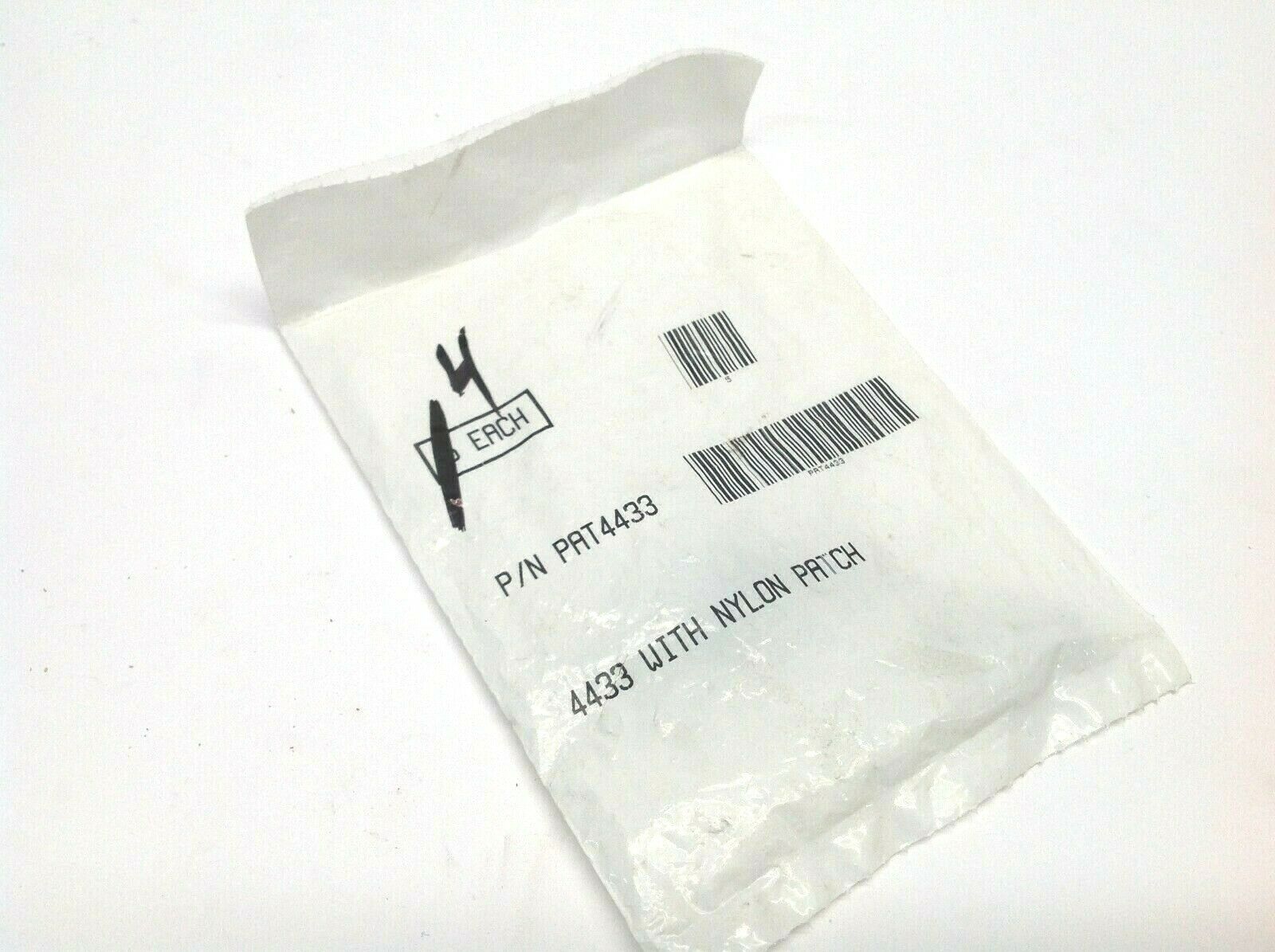 Lot of 4 10-32 PAT4433 1/4" X 3/4" with Nylon Patch - New – Open box - Maverick Industrial Sales