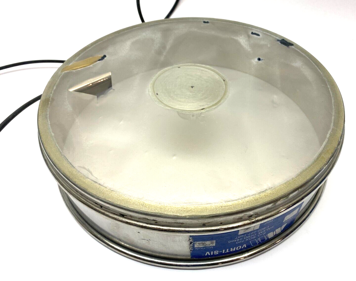 RBF-12 | Vorti-Siv Stackable Sieve Micron Mesh Filter Micron 210 DAMAGED MESH - For parts or not working - Maverick Industrial Sales