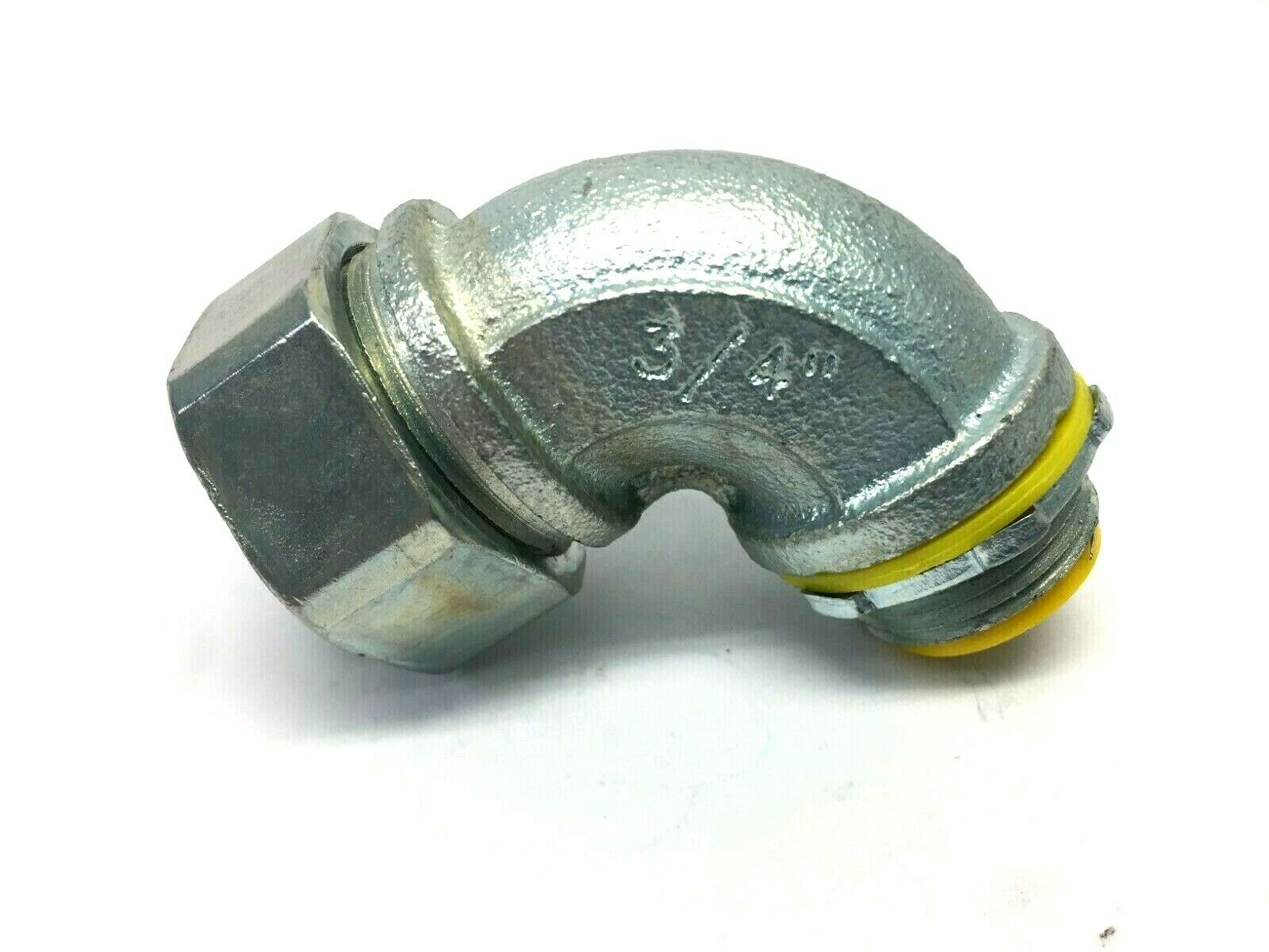 3543-8 | Raco Liquid Tight 90 Degree 3/4" Connector - New – Open box - Maverick Industrial Sales