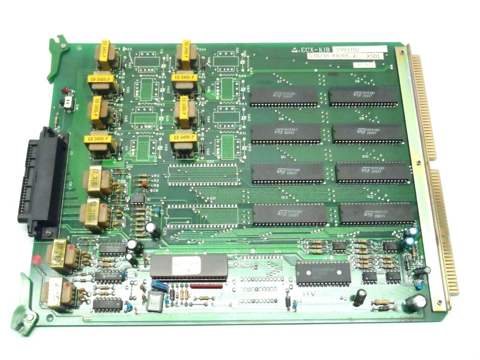 ECX-KIB 2993702 | Executone S30238-K8705-X-3-X501 Rev ABC V38204-A27-X84-2Q-X503 - Used - Maverick Industrial Sales