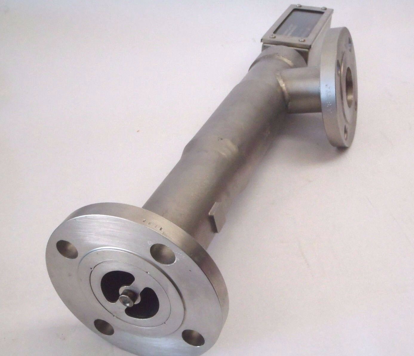 C013794 | Schutte & Koertin Flowmeter Rotameter Size 9 2" 0-84 GPM Flow Indicator - Used - Maverick Industrial Sales