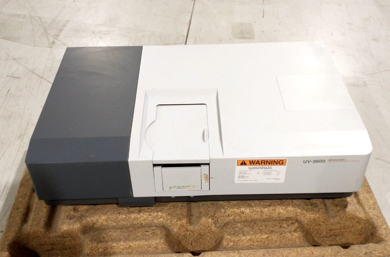 Shimadzu 206-23000-32 UV-3600 UV-VIS-NIR Spectrophotometer 120V 300VA - For parts or not working - Maverick Industrial Sales