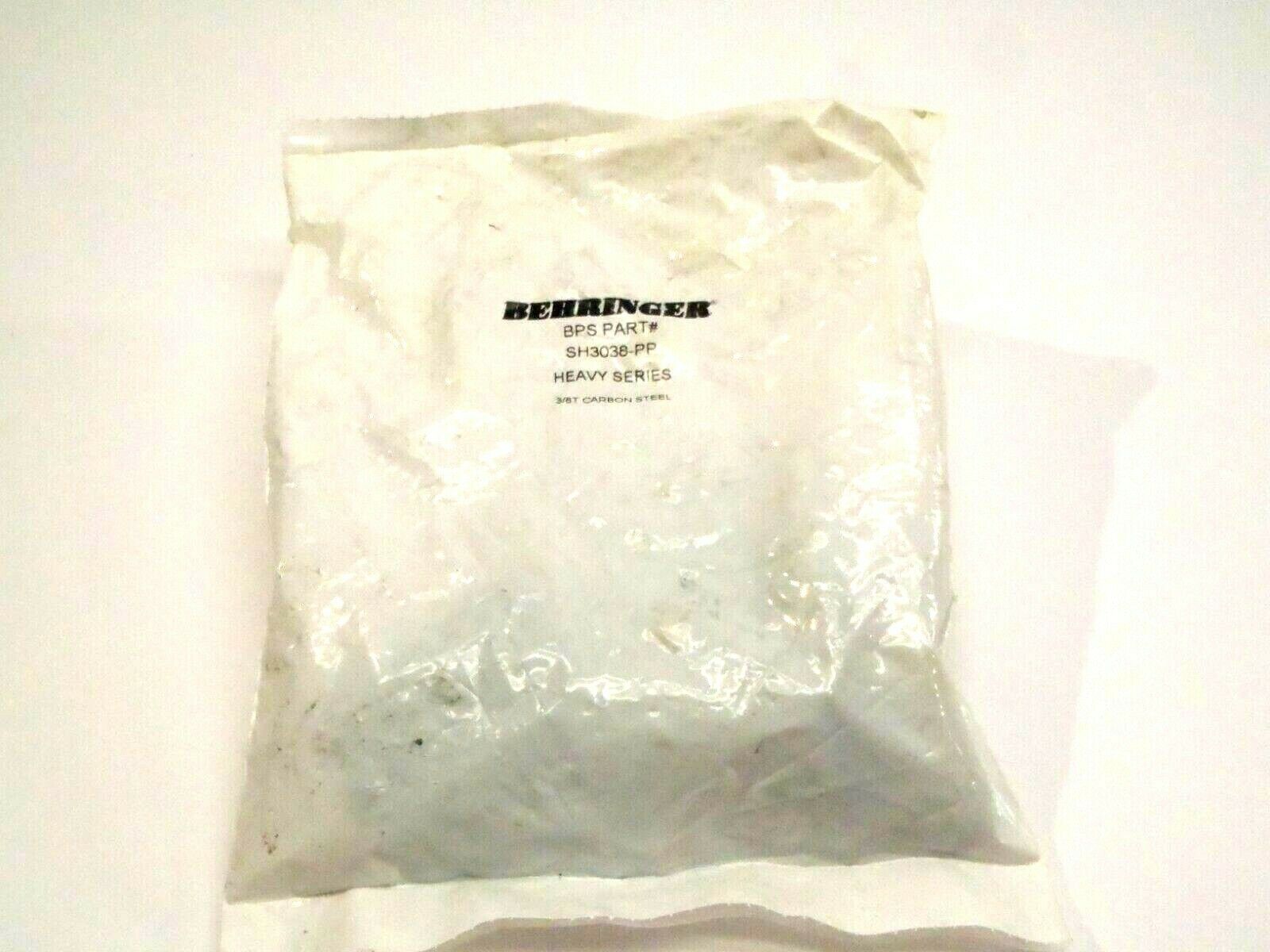 SH3030-PP | Behringer Tube Clamp Kit 3/8 T Carbon Steel - New - Maverick Industrial Sales