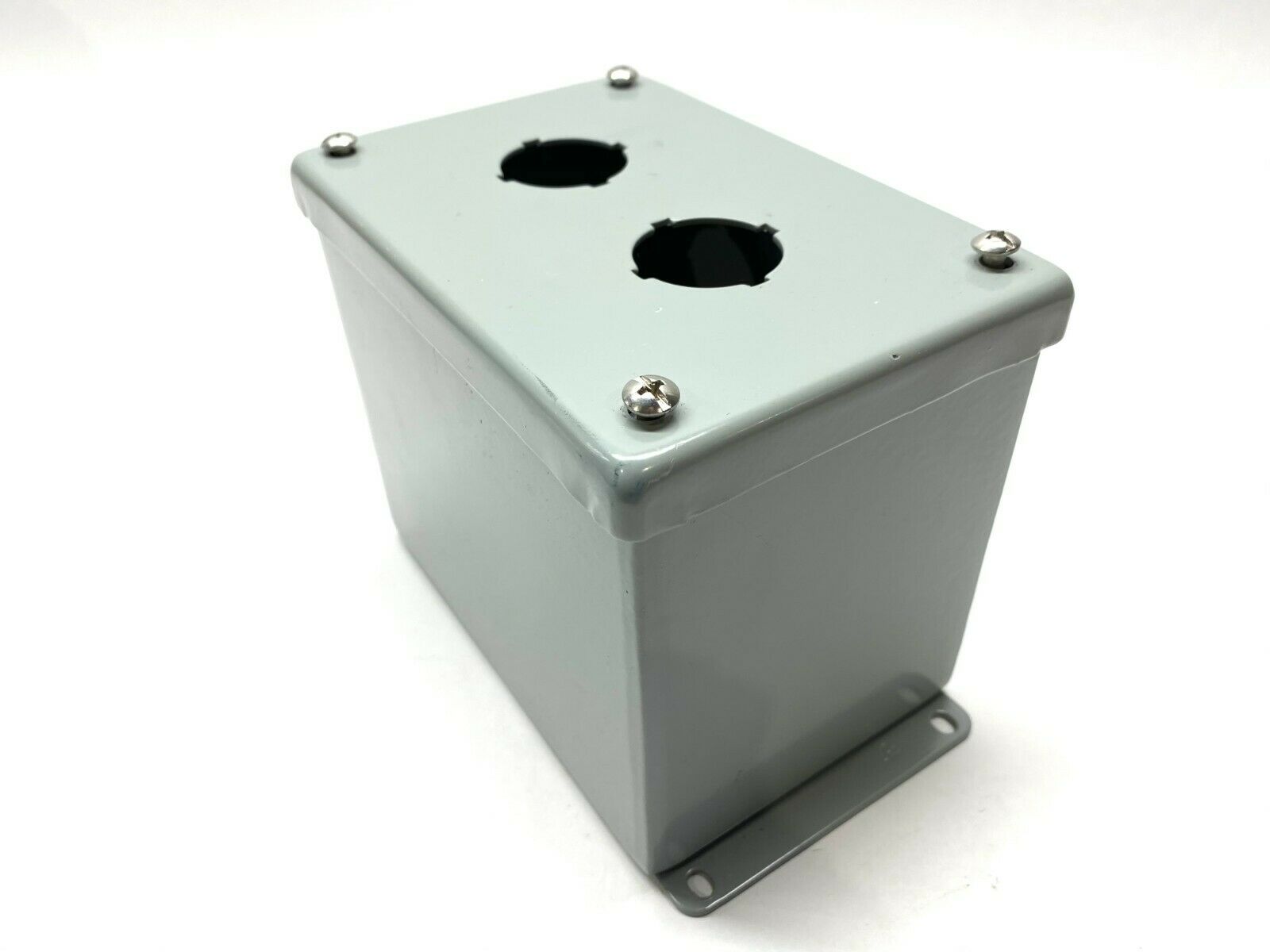 Hoffman E2PBXM4 Industrial Pushbutton Control Enclosure 6" x 4" x 4.75" - New – Open box - Maverick Industrial Sales