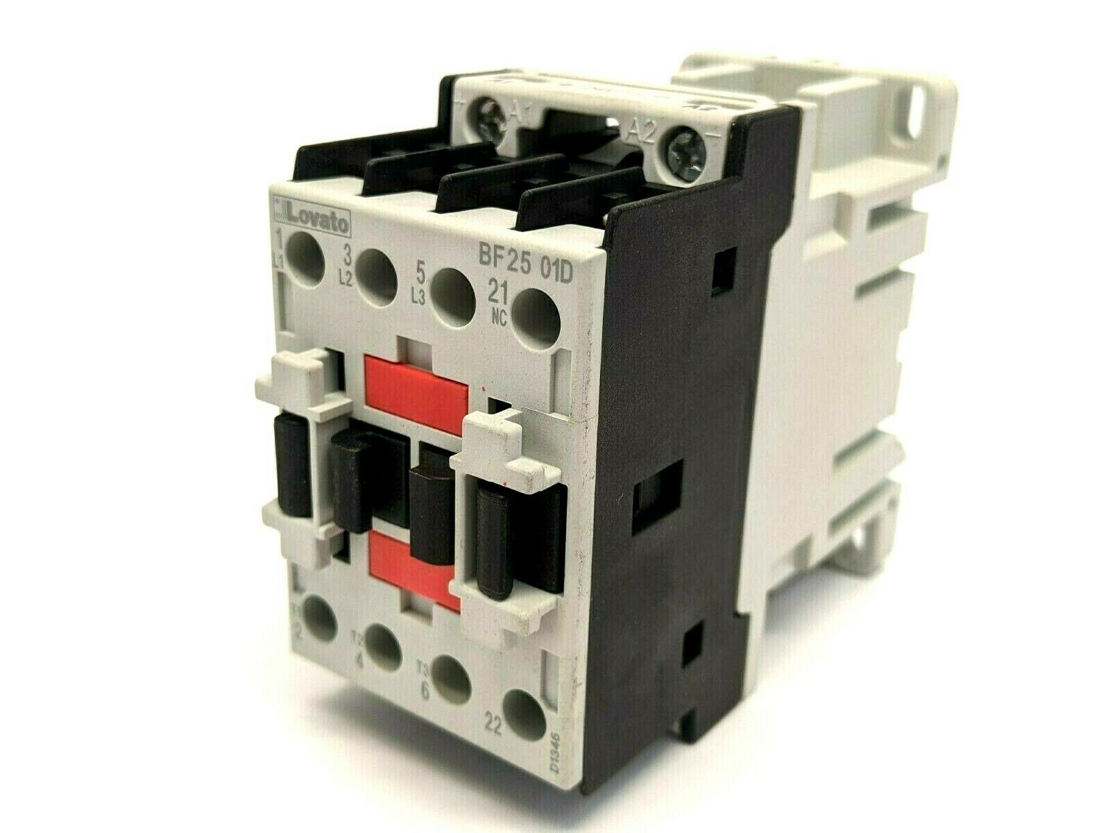 Lovato BF2501D Three-Pole Contactor 24VDC - Maverick Industrial Sales