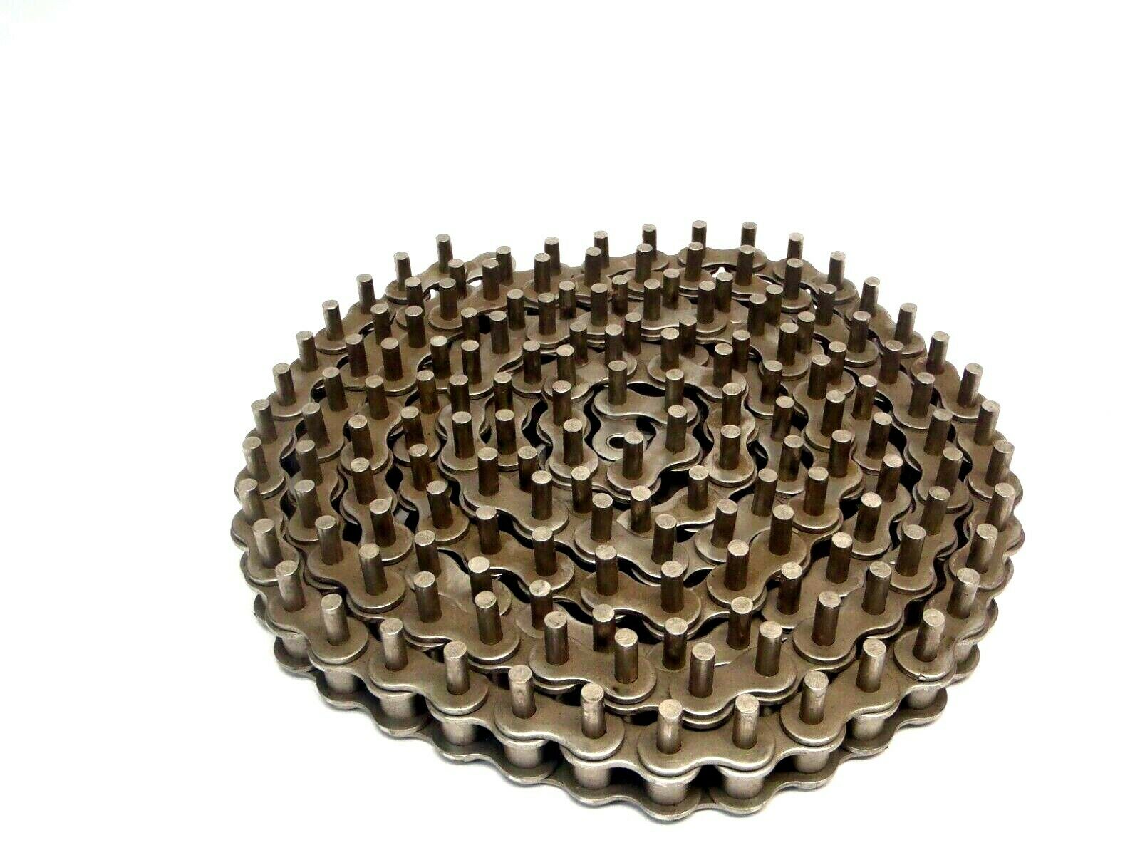 Double Roller Chain 2" Wide 1" Inch Pitch Approx 12 Feet 147 Links - Maverick Industrial Sales
