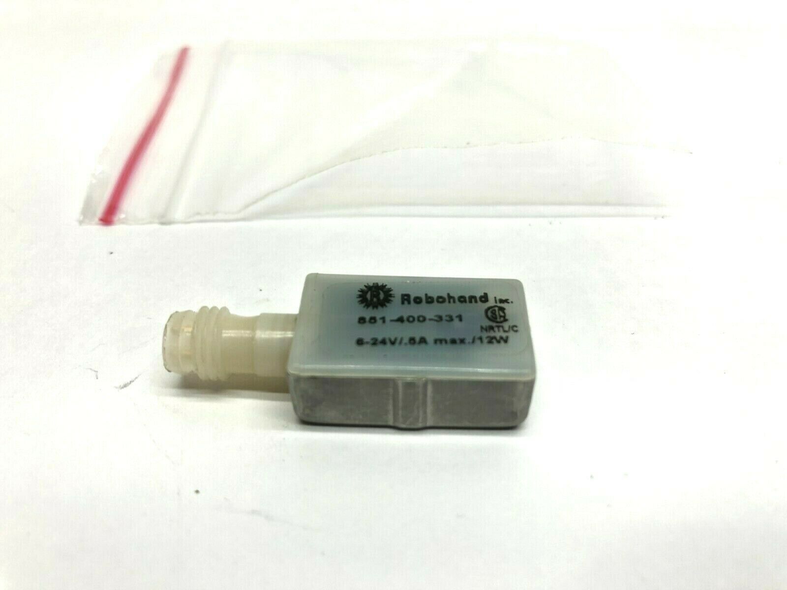 Robohand 851-400-331 6-24v/.6A max / 12W Sensor - Maverick Industrial Sales