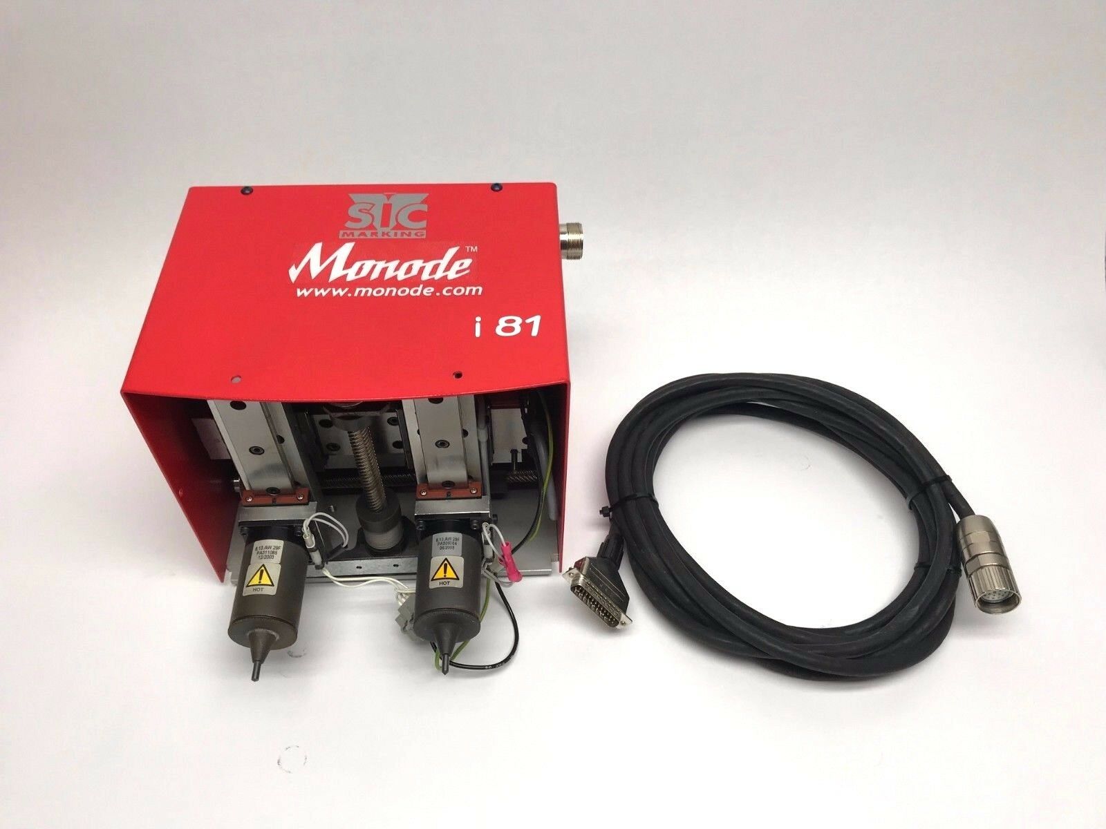 SIC Marking Systems Model i81-SPE Dot Peen Marker Engraver Head & Cable - Maverick Industrial Sales