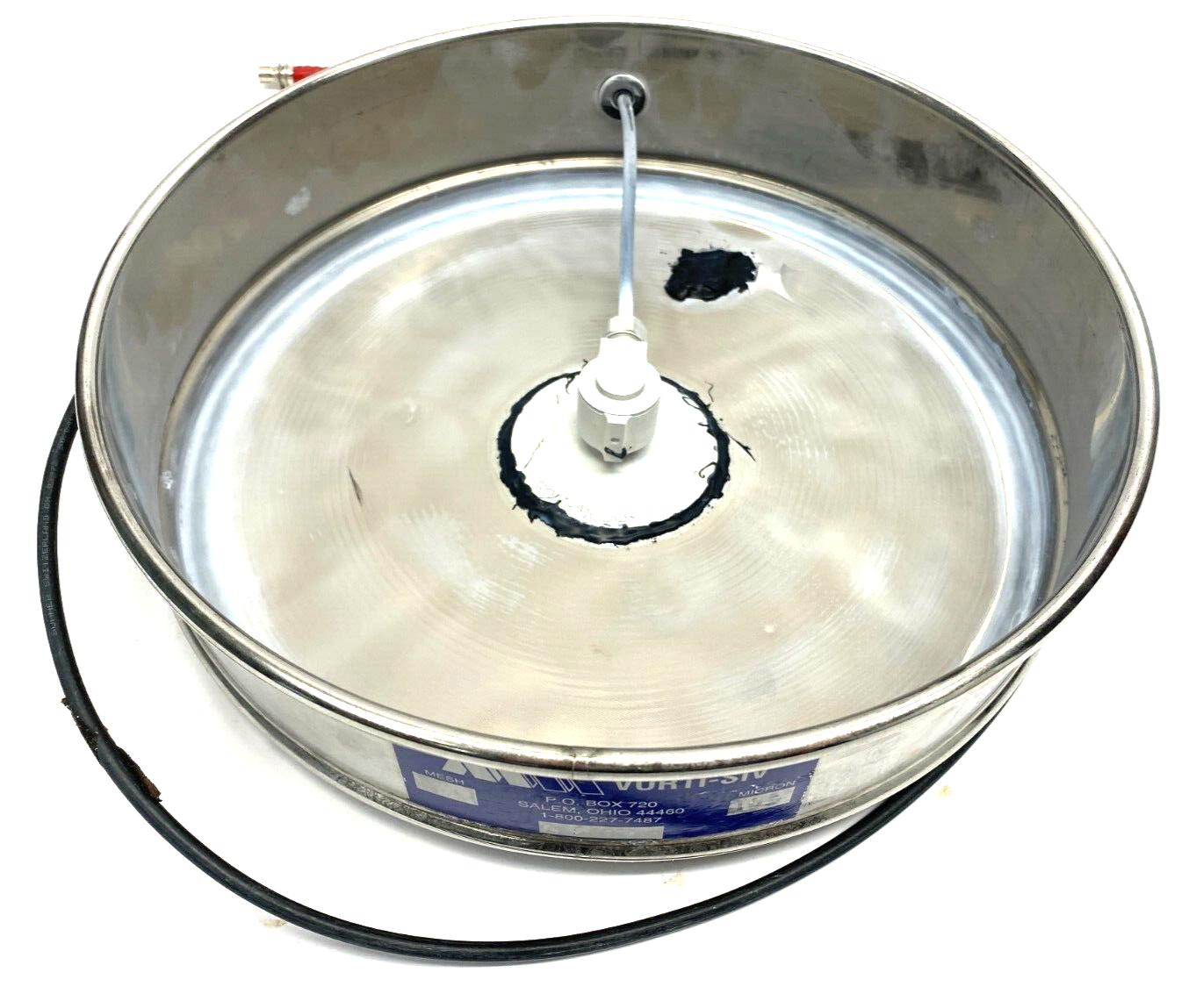 Vorti-Siv RBF-12 Stackable Sieve Micron Mesh Filter Micron 190 DAMAGED MESH - For parts or not working - Maverick Industrial Sales