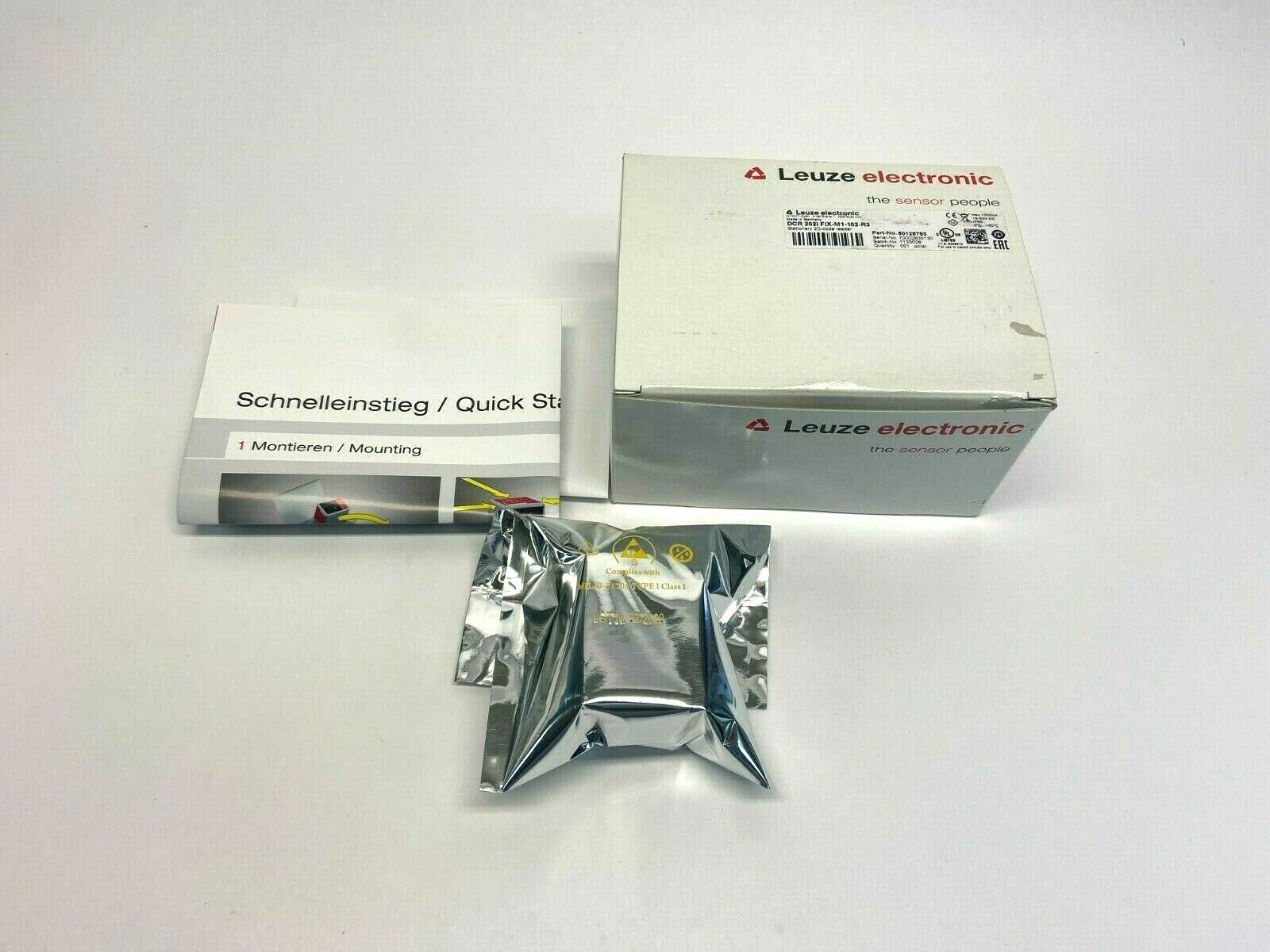 Leuze Electronic DCR 202i FIX-M1-102-R3 Stationary 2D Code Reader 50128783 - Maverick Industrial Sales