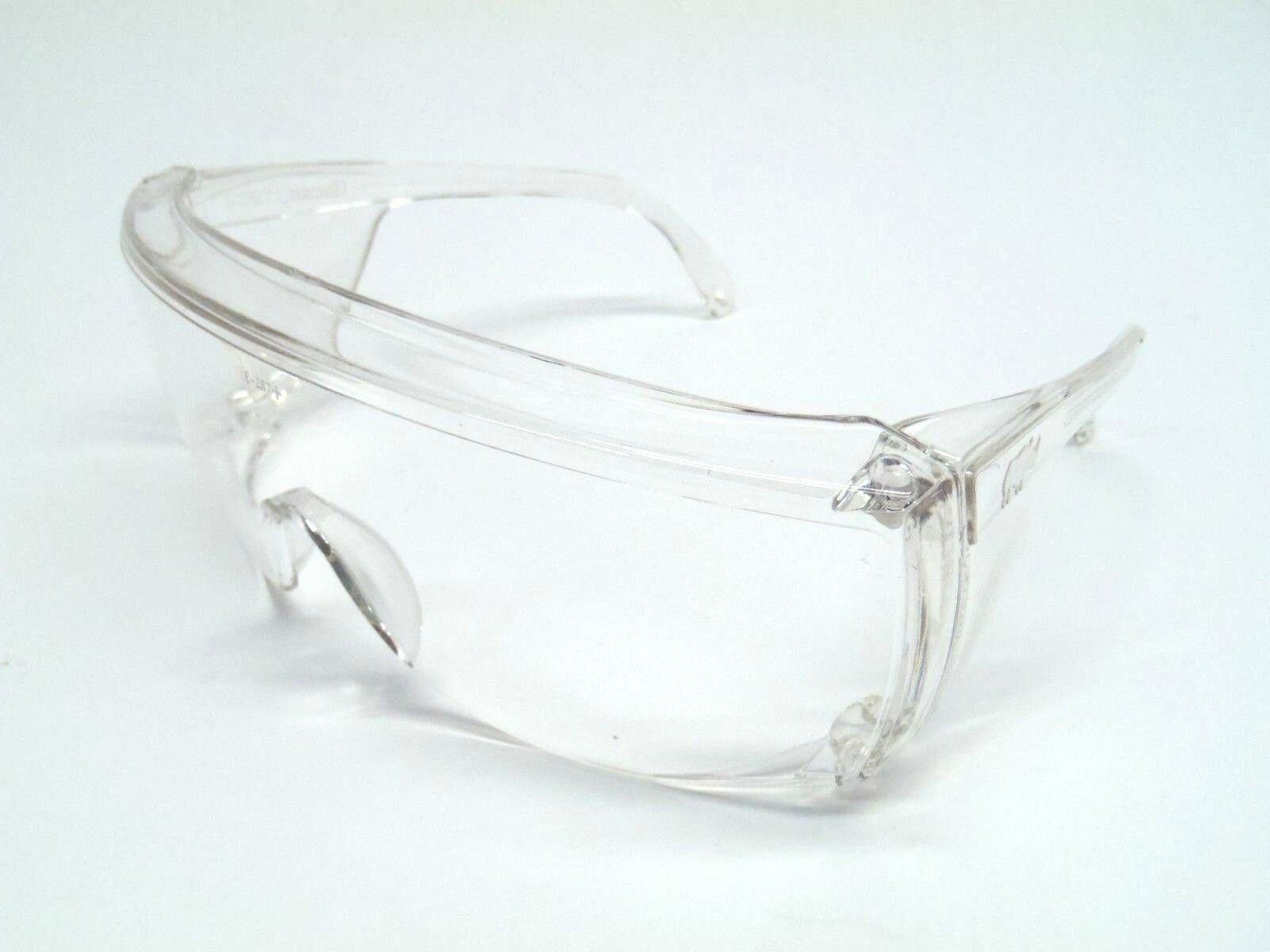 Lot of 12 Encon Veratti 1910CS Safety Glasses Clear Lens Clear Frame - Maverick Industrial Sales