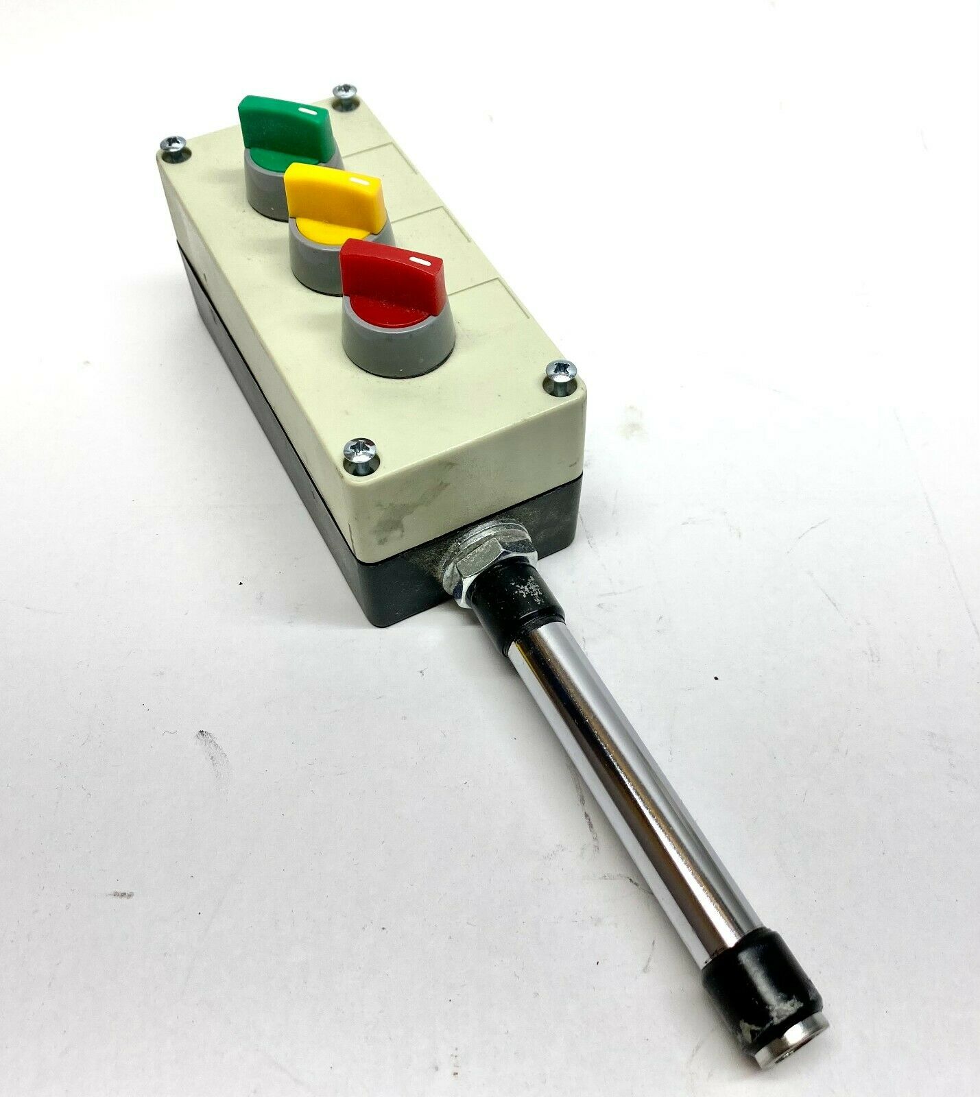Patlite VSST-LR LED Signal Tower Manual Control Box 3 Switch - Maverick Industrial Sales