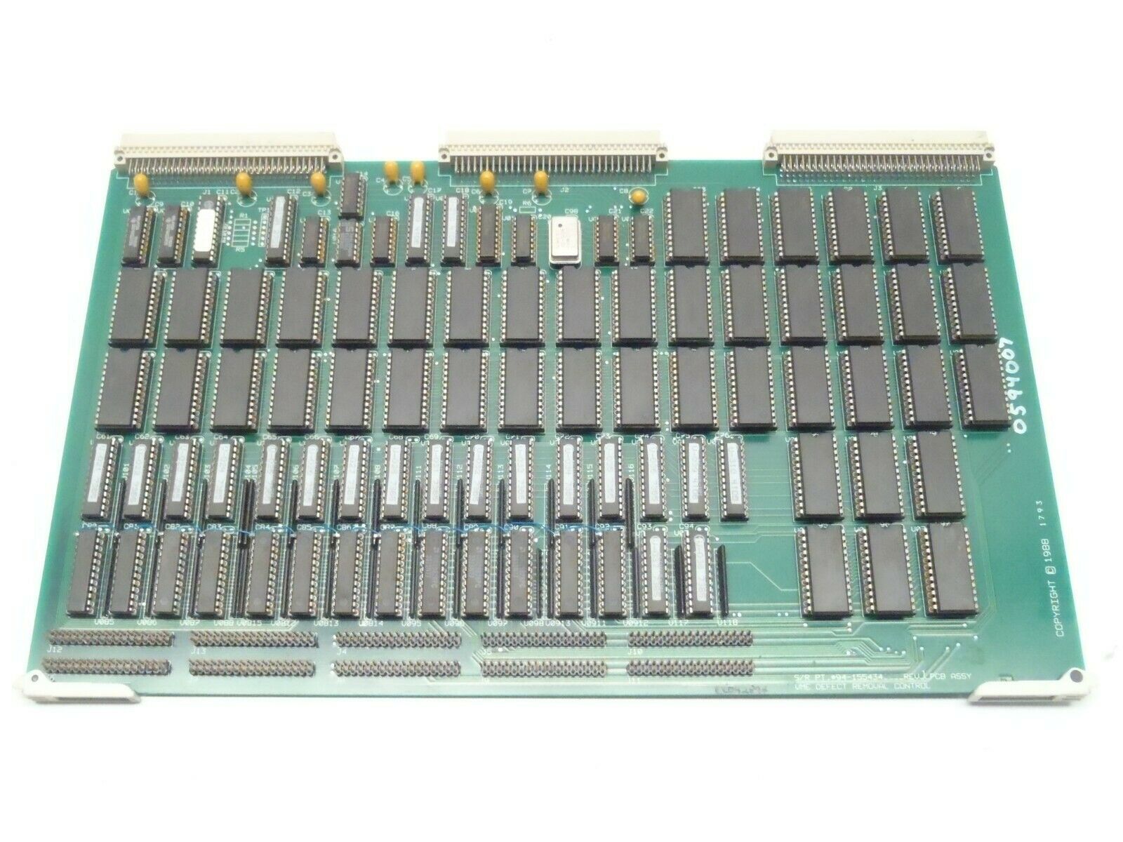 Simco Ramic SRC 94-155434-004 REV 1 PCB Assy VME Defect Removal Control - Maverick Industrial Sales