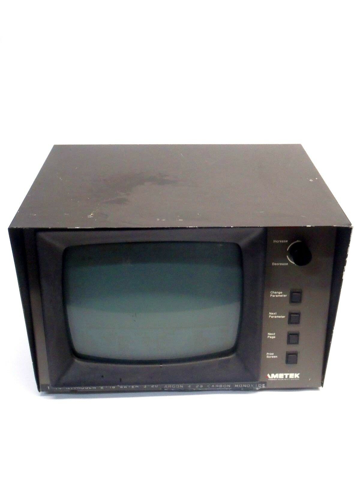 Ametek Dycor M100 Controller Screen for Quadrupole Gas Analyzer - For parts or not working - Maverick Industrial Sales