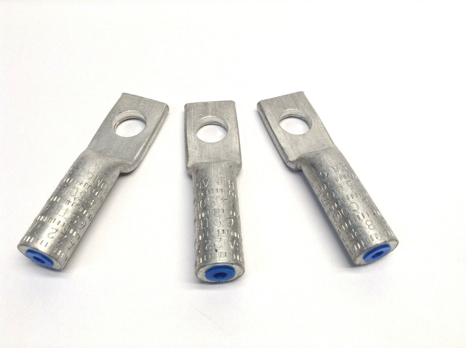 Homac SA-6-48 Tin-Plated Aluminum One-Hole Lugs Lot of 10 - Maverick Industrial Sales