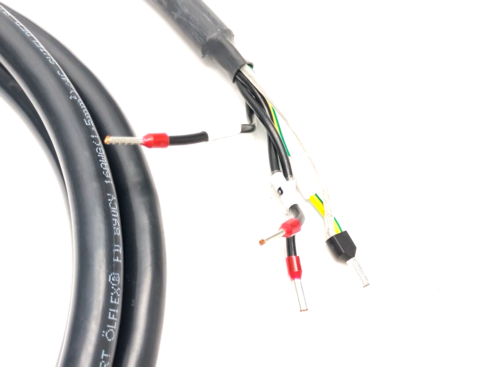 M.508.0196.400 Motor Cable, 8-Pin Amphenol 62IN-16A-16-8S-E01 Connector, 8FT - New – Open box - Maverick Industrial Sales