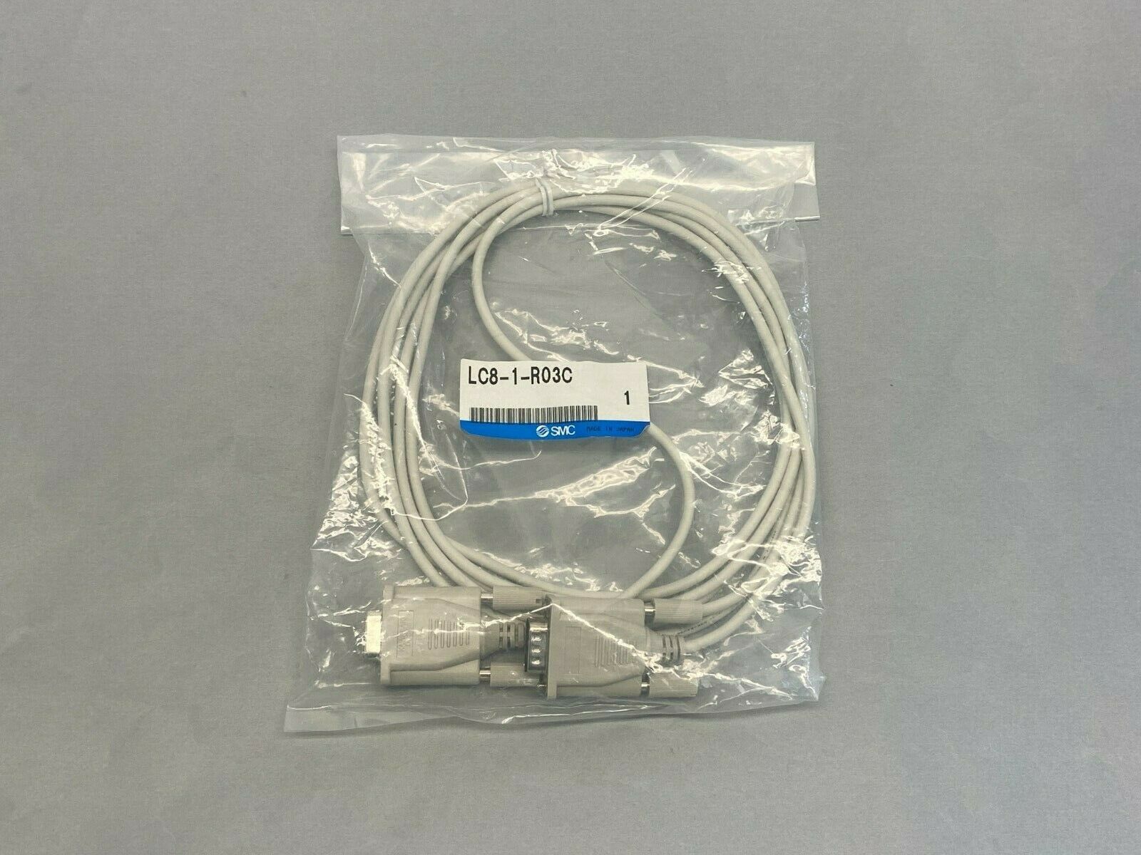 LC8-1-R03C | SMC Command Cable DE-9 for LC8 Controller - New - Maverick Industrial Sales