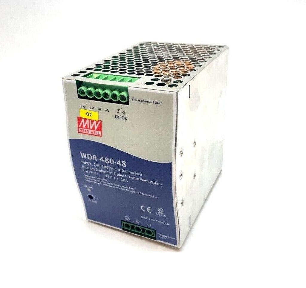 WDR-480-48 Alimentatore Din-Rail 48V 480W 10A