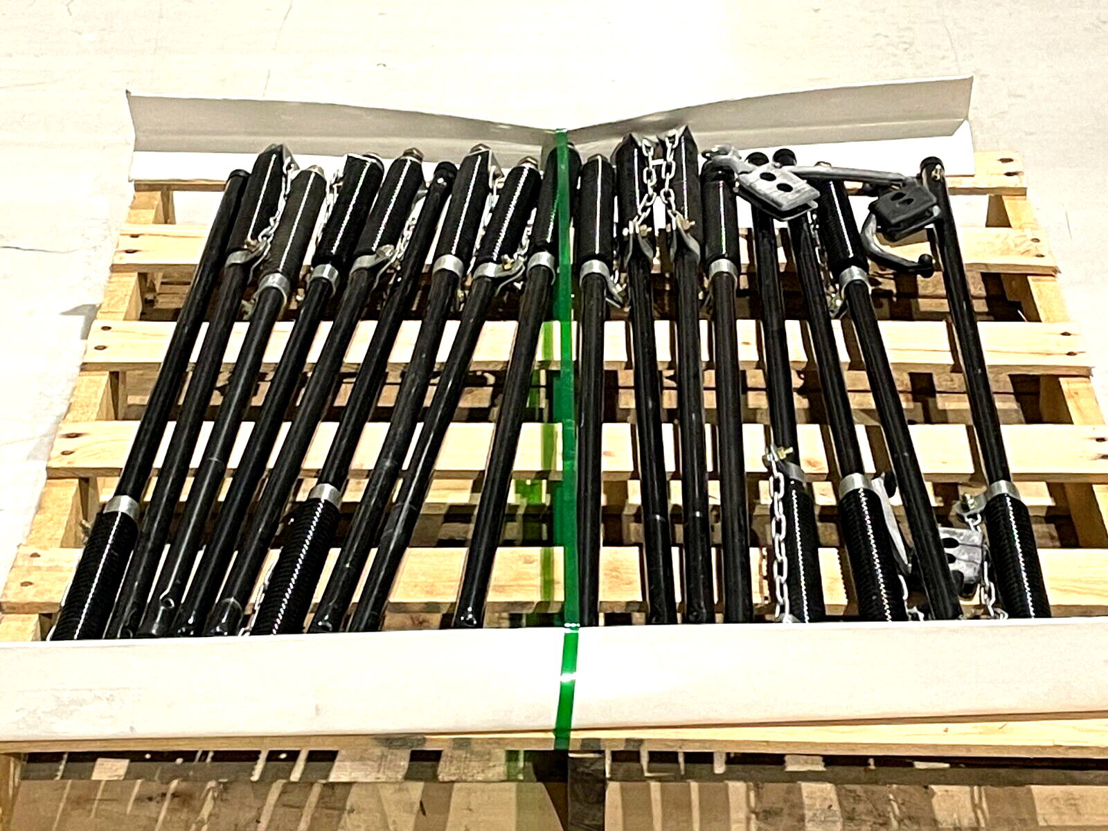 40" Pogo Sick w/ Snubber Chain LOT OF 17 - Used - Maverick Industrial Sales