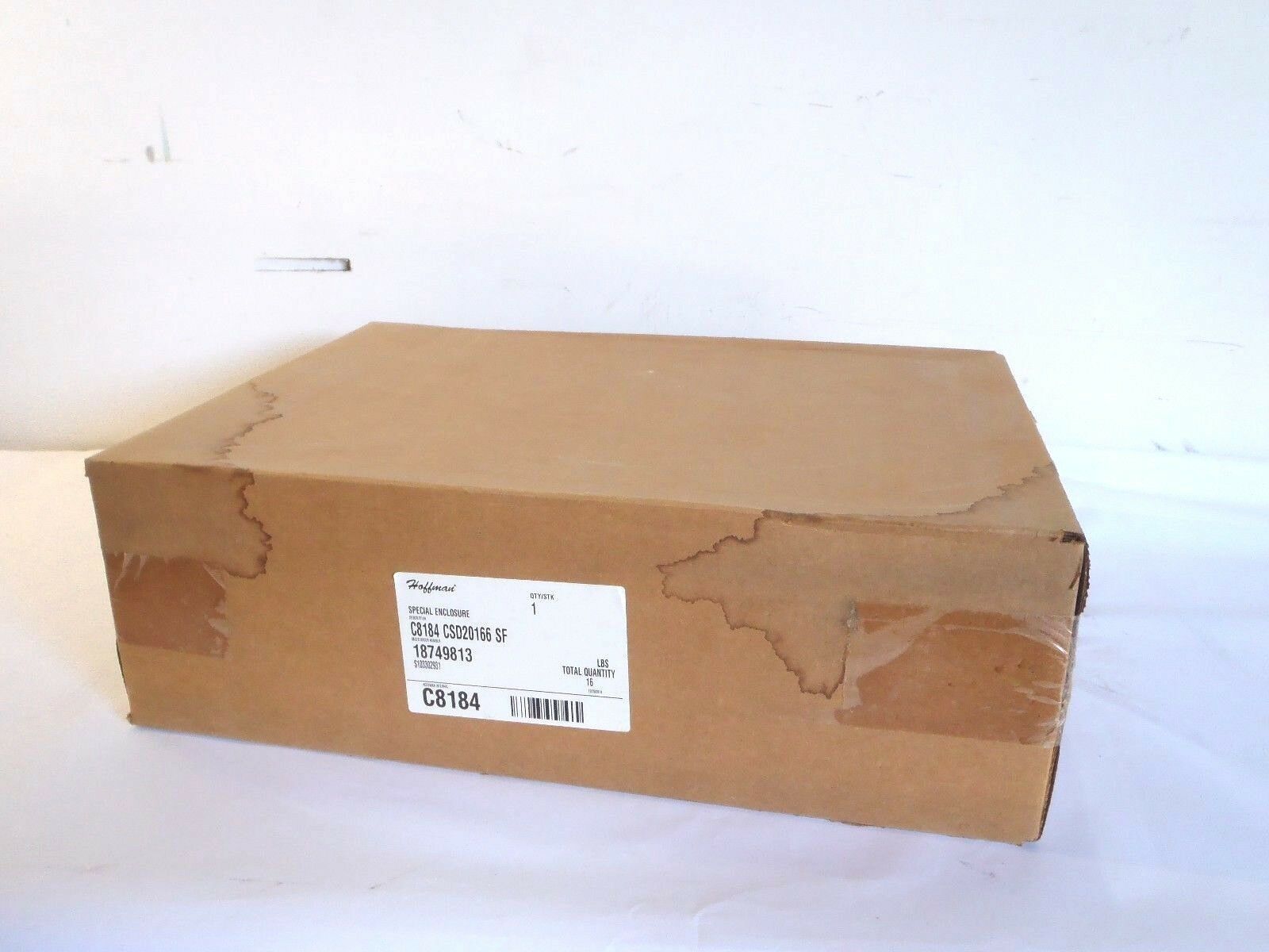 Hoffman C8184 CSD20166 SF Special Enclosure - New – Open box - Maverick Industrial Sales